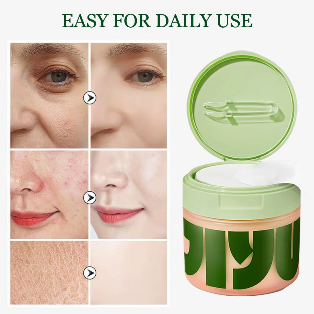 100PAD Centella Asiatica Pads Zur Feuchtigkeitsspendenden Reparatur Beschädigter Haut, Anti-Akne, Verbessert Feine Linien, Gleichmäßiger Hautton, Glatte Gesichtspflege
