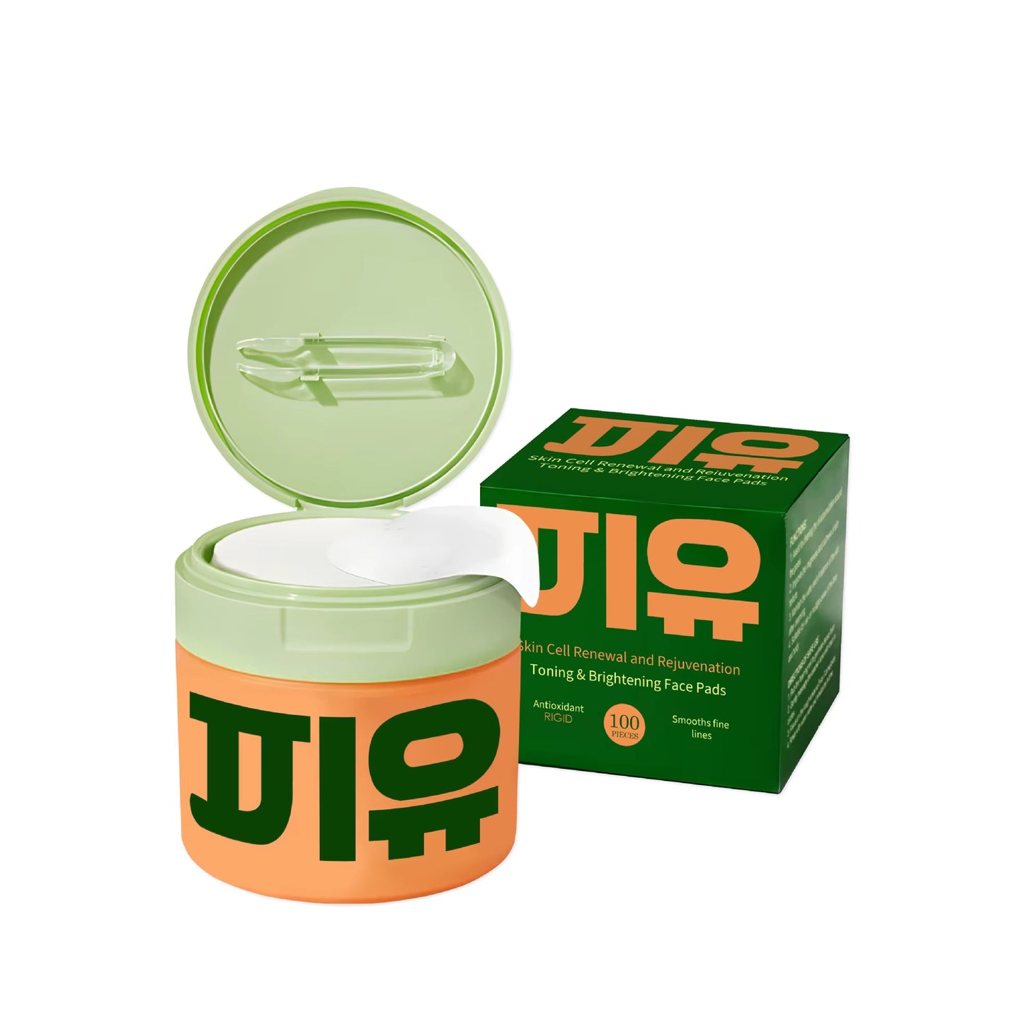 Kollagen-Pad-Gesichtswasser Centella Asiatica, Anti-Aging, Verblasst Feine Linien, Beruhigend, Empfindlich, Minimiert Poren, Saubere Baumwoll-Hautpflege