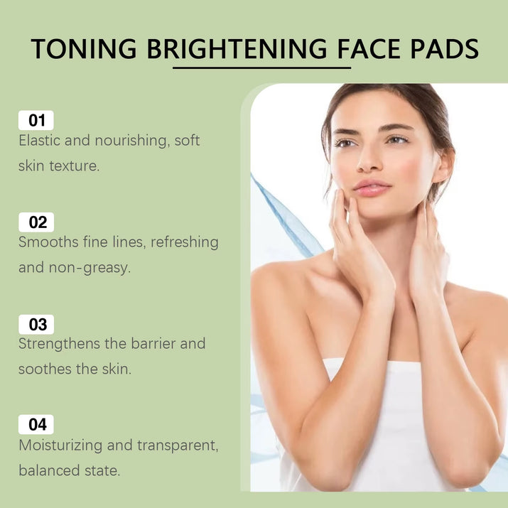 Kollagen-Pad-Gesichtswasser Centella Asiatica, Anti-Aging, Verblasst Feine Linien, Beruhigend, Empfindlich, Minimiert Poren, Saubere Baumwoll-Hautpflege