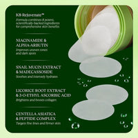 100PAD Centella Asiatica Pads Zur Feuchtigkeitsspendenden Reparatur Beschädigter Haut, Anti-Akne, Verbessert Feine Linien, Gleichmäßiger Hautton, Glatte Gesichtspflege